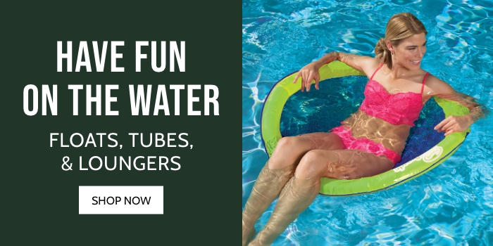 have fun on the water floats tubes and loungers